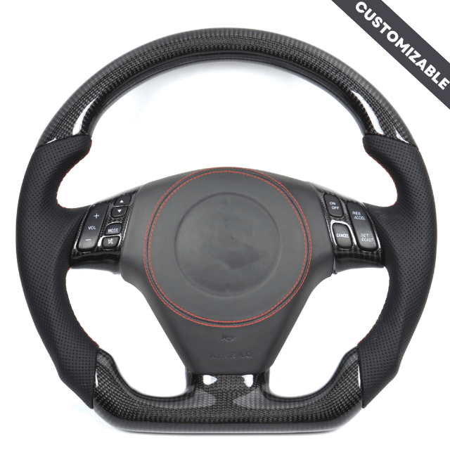 Carbon Clutch Carbon Fiber Steering Wheel 2007+ Mazdaspeed 3 Custom Carbon Fiber Steering Wheel
