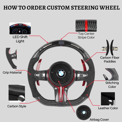 Carbon Clutch Carbon Fiber Steering Wheel 2007+ Mazdaspeed 3 Custom Carbon Fiber Steering Wheel