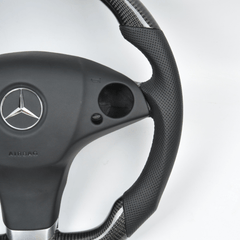 Carbon Clutch Carbon Fiber Steering Wheel 2008-2011 Mercedes C/CLS/E/GLK/SL/ SLK Custom Carbon Fiber Steering Wheel