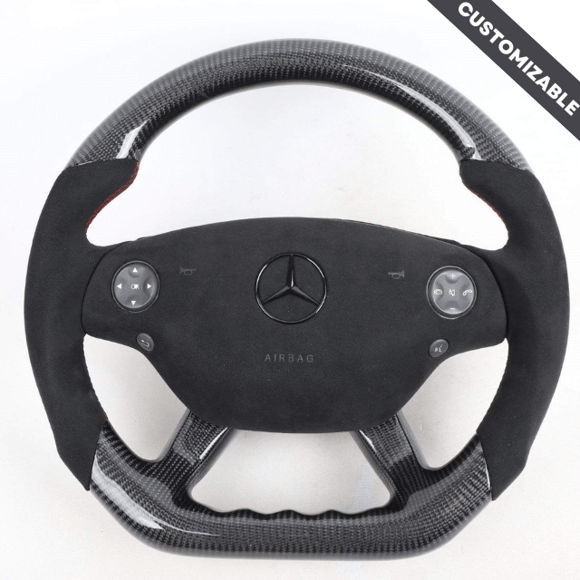 Carbon Clutch Carbon Fiber Steering Wheel 2008-2012 Mercedes S Class W221/CL Class W216 Custom Steering Wheel