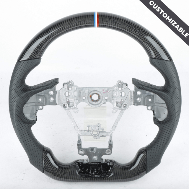 Carbon Clutch Carbon Fiber Steering Wheel 2008+ Subaru WRS Custom Carbon Fiber Steering Wheel