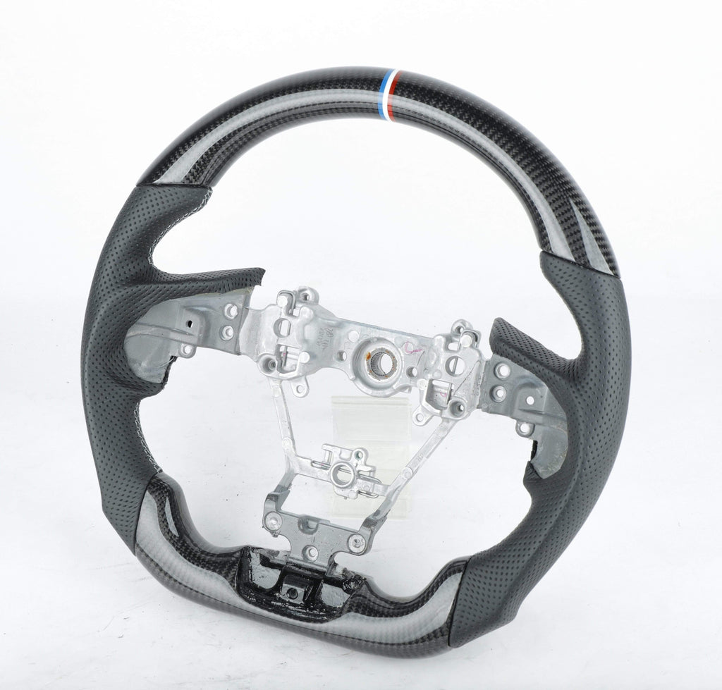 Carbon Clutch Carbon Fiber Steering Wheel 2008+ Subaru WRS Custom Carbon Fiber Steering Wheel