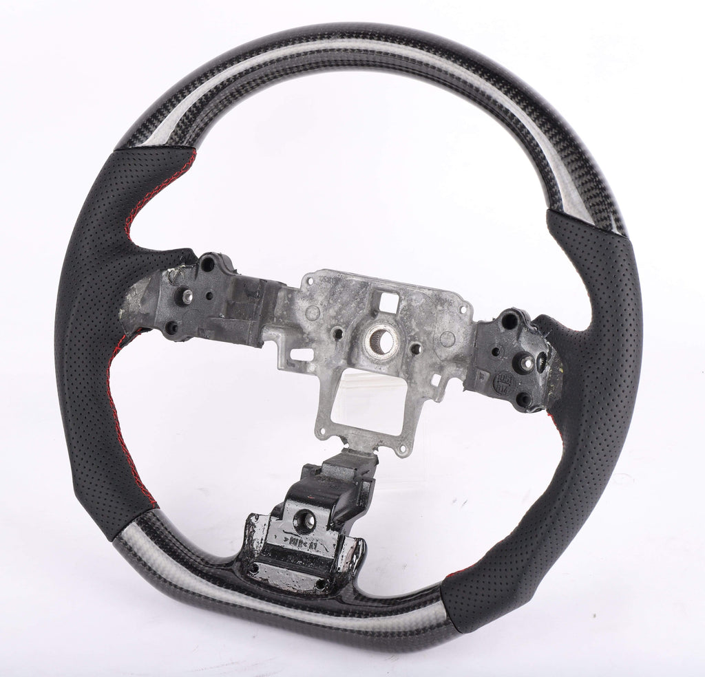 Carbon Clutch Carbon Fiber Steering Wheel 2009-2011 Mazda RX8 Custom Carbon Fiber Steering Wheel (CORE ONLY)