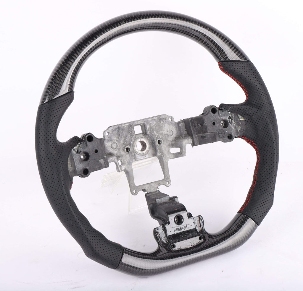 Carbon Clutch Carbon Fiber Steering Wheel 2009-2011 Mazda RX8 Custom Carbon Fiber Steering Wheel (CORE ONLY)