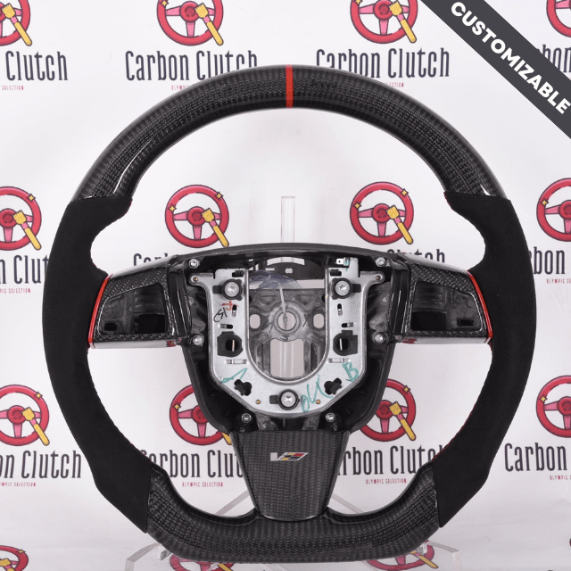 Carbon Clutch Carbon Fiber Steering Wheel 2009-2014 CADILLAC CTS/CTS-V Custom Carbon Fiber Steering Wheel