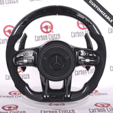 Mercedes Carbon Fiber Steering Wheel – Fits 2008+ Models with Selected Upgrade Package