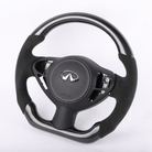 Carbon Clutch Carbon Fiber Steering Wheel 2009+ Infiniti FX35 FX37 FX50 QX70 Custom Carbon Fiber Steering Wheel