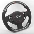 Carbon Clutch Carbon Fiber Steering Wheel 2009+ Infiniti FX35 FX37 FX50 QX70 Custom Carbon Fiber Steering Wheel