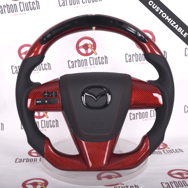 Mazda 3 carbon fiber steering wheel deals