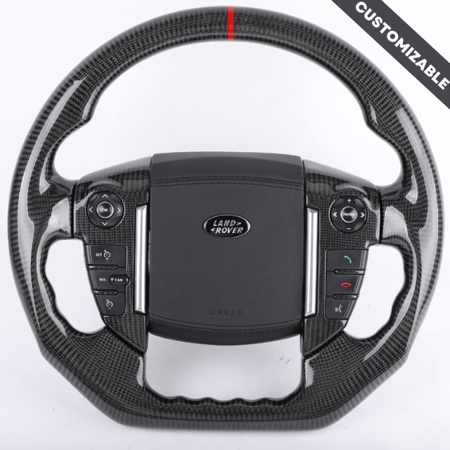 Carbon Clutch Carbon Fiber Steering Wheel 2010-2013 Land Range Rover Sport Custom Steering Wheel