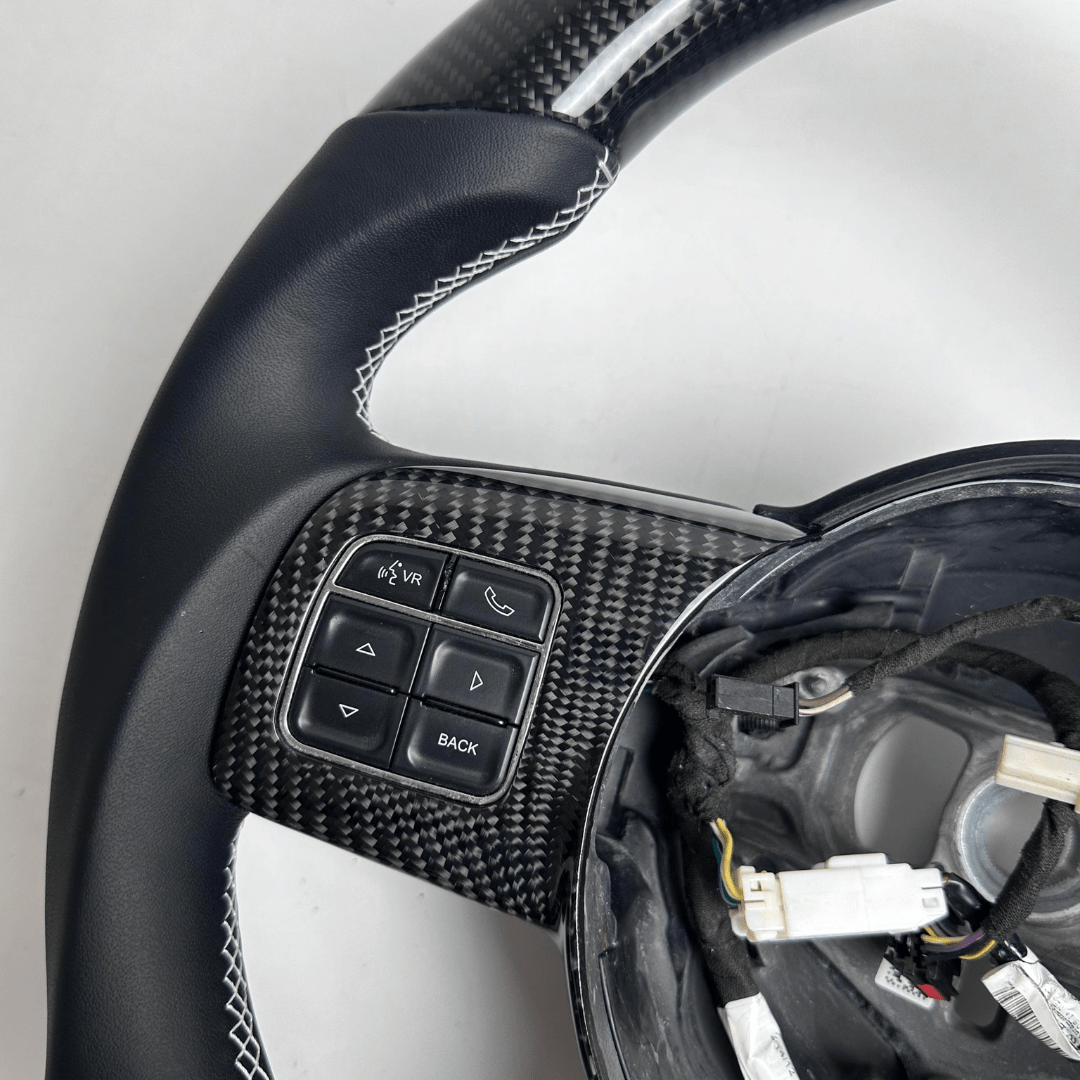 Carbon Clutch Carbon Fiber Steering Wheel 2010-2014 Dodge SRT Charger/Challenger Custom Carbon Fiber Steering Wheel