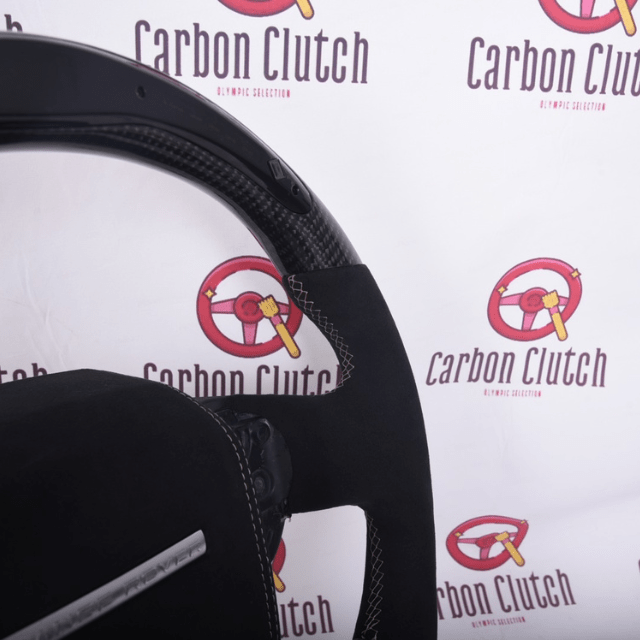 Carbon Clutch Carbon Fiber Steering Wheel 2014-2019 Range Rover Sport & Velar Custom Carbon Fiber Steering Wheel