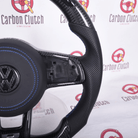 Carbon Clutch Carbon Fiber Steering Wheel 2014+ Volkswagen Golf MK7 GTI & R Custom Carbon Fiber Steering Wheel