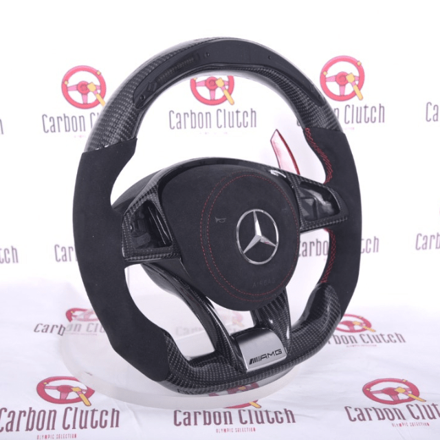 Carbon Clutch Carbon Fiber Steering Wheel 2016+ Mercedes AMG Custom Carbon Fiber Steering Wheel