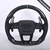 2018+ Audi S, RS, Q5, Q6, Q7, Q8 Custom Carbon Fiber Steering Wheel