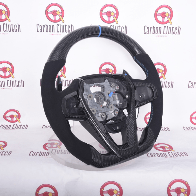 Carbon Clutch Carbon Fiber Steering Wheel 2019+ BMW 5,6,7 Series G30/G31/G10/G12/ X5 X6 X7 Sport Custom Carbon Fiber Steering Wheel