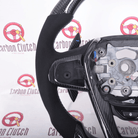 Carbon Clutch Carbon Fiber Steering Wheel 2019+ BMW 5,6,7 Series G30/G31/G10/G12/ X5 X6 X7 Sport Custom Carbon Fiber Steering Wheel