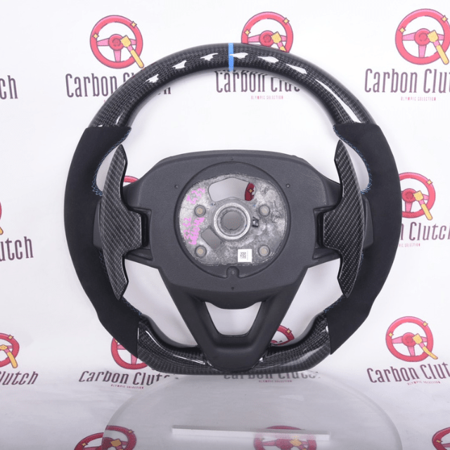 Carbon Clutch Carbon Fiber Steering Wheel 2019+ BMW 5,6,7 Series G30/G31/G10/G12/ X5 X6 X7 Sport Custom Carbon Fiber Steering Wheel