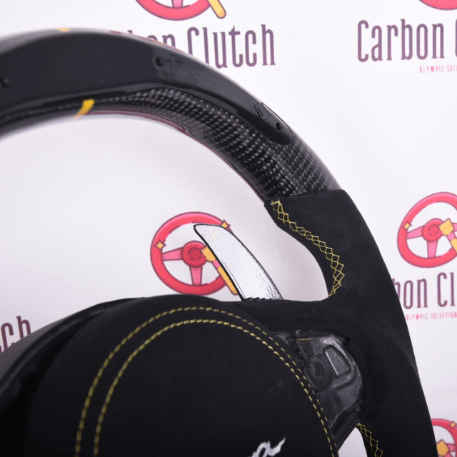 Carbon Clutch Carbon Fiber Steering Wheel 2020+ Toyota Supra A90/A91 Custom Carbon Fiber Steering Wheel
