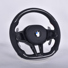 Carbon Clutch Carbon Fiber Steering Wheel 2025 BMW M & M Performance Custom Carbon Fiber Steering Wheel