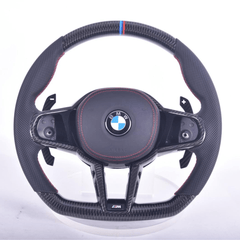Carbon Clutch Carbon Fiber Steering Wheel 2025 BMW M & M Performance Custom Carbon Fiber Steering Wheel