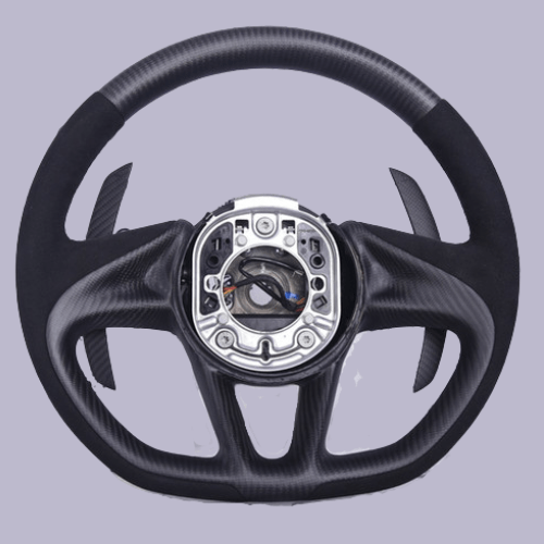 Carbon Clutch Carbon Fiber Steering Wheel 720S/Senna/GT/Speedtail/Elva Custom Carbon Fiber Steering