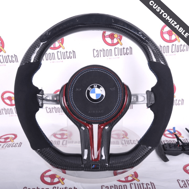 Carbon Clutch Carbon Fiber Steering Wheel BMW F30/F80/F82/F83/F87/F90/F10 M-sport/M2/3/4/5/6 Carbon Fiber Steering Wheel