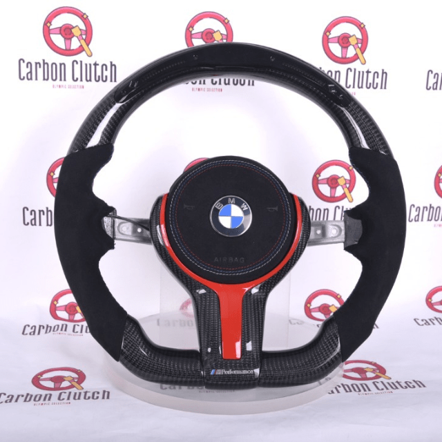 Carbon Clutch Carbon Fiber Steering Wheel BMW F30/F80/F82/F83/F87/F90/F10 M-sport/M2/3/4/5/6 Carbon Fiber Steering Wheel