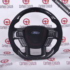 Carbon Clutch Carbon Fiber Steering Wheel FORD F150 Custom Carbon Fiber Steering wheel