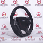 Carbon Clutch Carbon Fiber Steering Wheel FORD F150 Custom Carbon Fiber Steering wheel