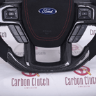 Carbon Clutch Carbon Fiber Steering Wheel FORD F150 Custom Carbon Fiber Steering wheel