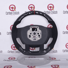 GENUINE FORD F150 RAPTOR CARBON FIBER STEERING WHEEL PADDLE SHIFTER BLK LEATHER - View #5