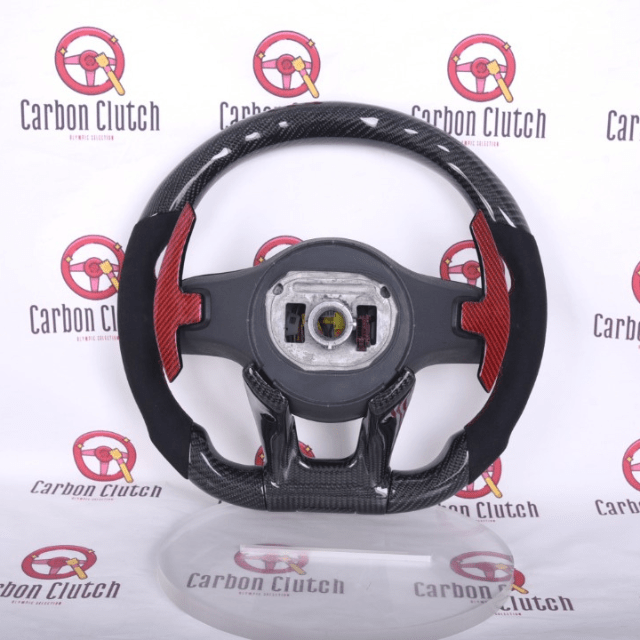 Carbon Clutch Carbon Fiber Steering Wheel Mercedes AMG upgrade Custom Carbon Fiber Steering Wheel ( FITS 2010+ ALL MODELS )