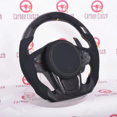 Carbon Clutch Carbon Fiber Steering Wheel Toyota Supra Custom Carbon Fiber Steering Wheel