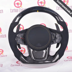 Carbon Clutch Carbon Fiber Steering Wheel Toyota Supra Custom Carbon Fiber Steering Wheel