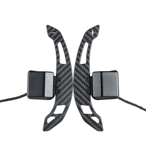 Carbon Clutch Magnetic Shift Paddles for Audi (2018–2026) – Carbon Fiber Paddle Shifter Extensions