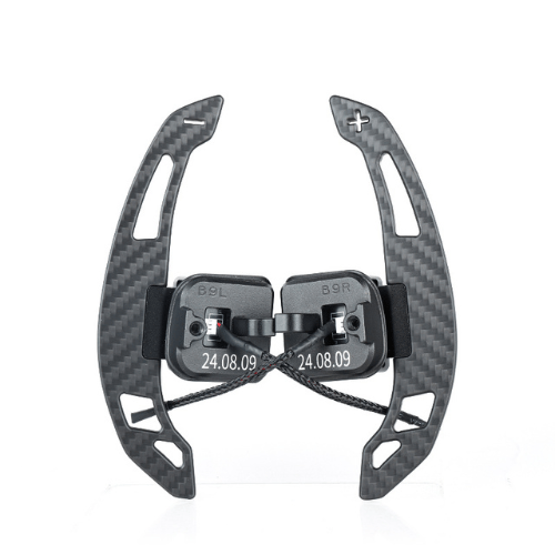 Carbon Clutch Magnetic Shift Paddles for Audi (2018–2026) – Carbon Fiber Paddle Shifter Extensions