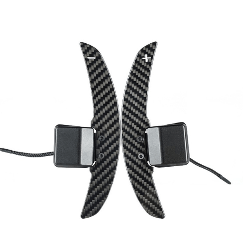 Carbon Clutch Magnetic Shift Paddles for Audi (2018–2026) – Carbon Fiber Paddle Shifter Extensions