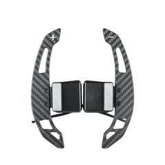 Carbon Clutch Magnetic Shift Paddles for Audi (2018–2026) – Carbon Fiber Paddle Shifter Extensions