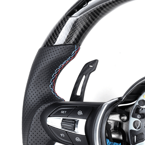 Carbon Clutch Magnetic Shift Paddles for BMW (2011–2026) – Carbon Fiber Paddle Shifter Extensions
