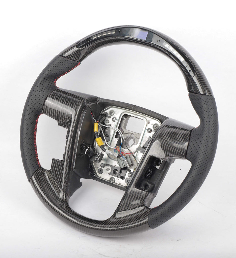 2011+ Ford F-150/Raptor Custom Carbon Fiber Steering Wheel.