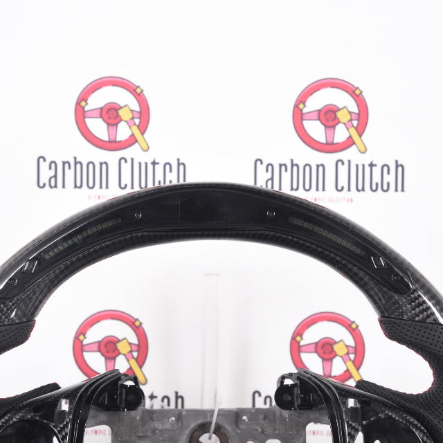 Carbon Clutch 2012-2015 Honda Civic/Si Custom Carbon Fiber Steering Wheel