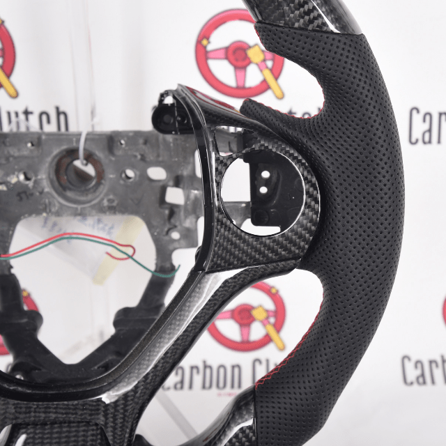 Carbon Clutch 2012-2015 Honda Civic/Si Custom Carbon Fiber Steering Wheel