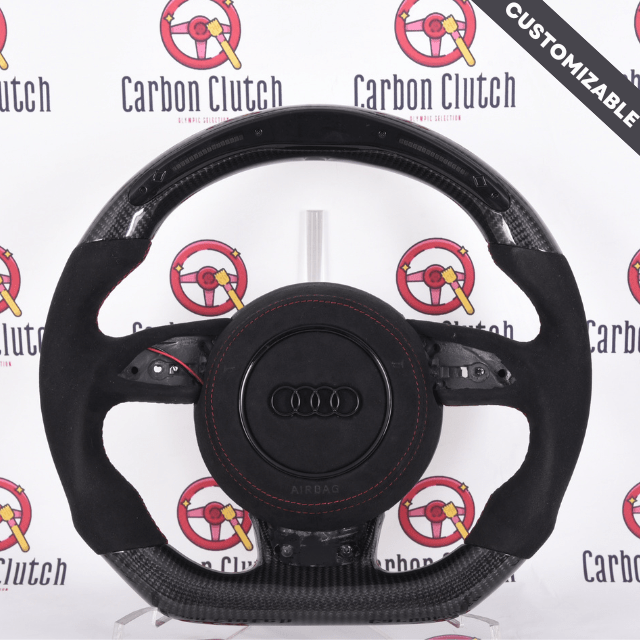 Carbon Clutch 2012+ Audi A3/A4/A5/A6/A7/S3/S4/S5/S6/S7  Carbon Fiber Steering Wheel