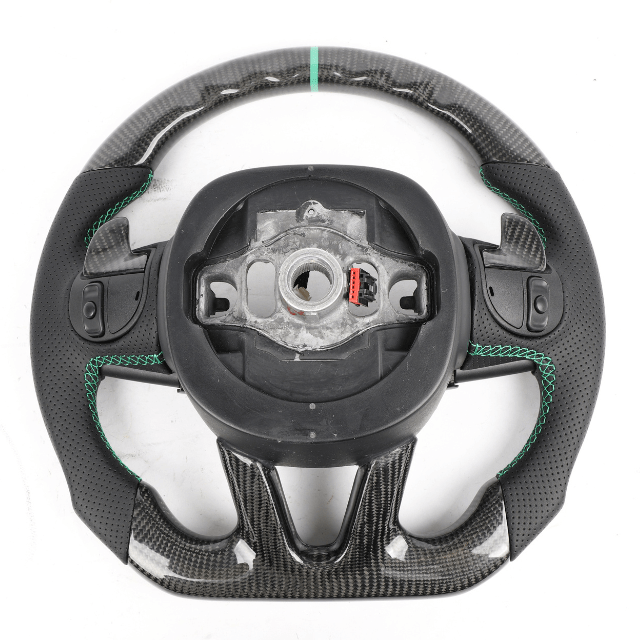 Carbon Clutch 2014+ Grand Cherokee Custom Carbon Fiber Steering Wheel