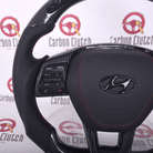 Carbon Clutch 2016-2017 Hyundai Sonata Custom Carbon Fiber Steering Wheel