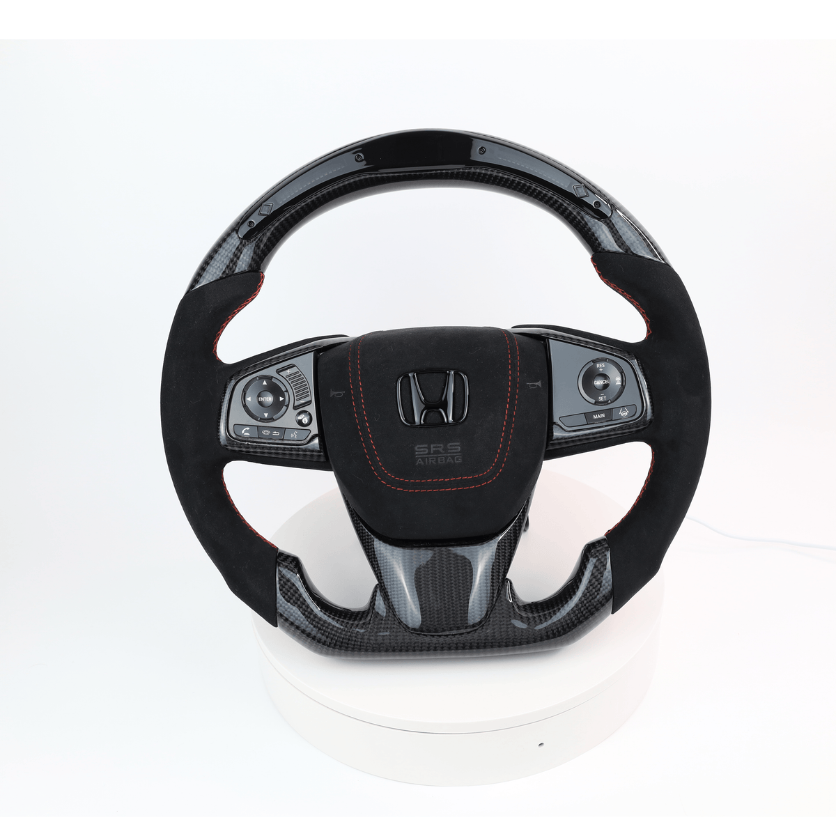 2016-2018 Honda Civic Led Carbon Fiber Steering Wheel