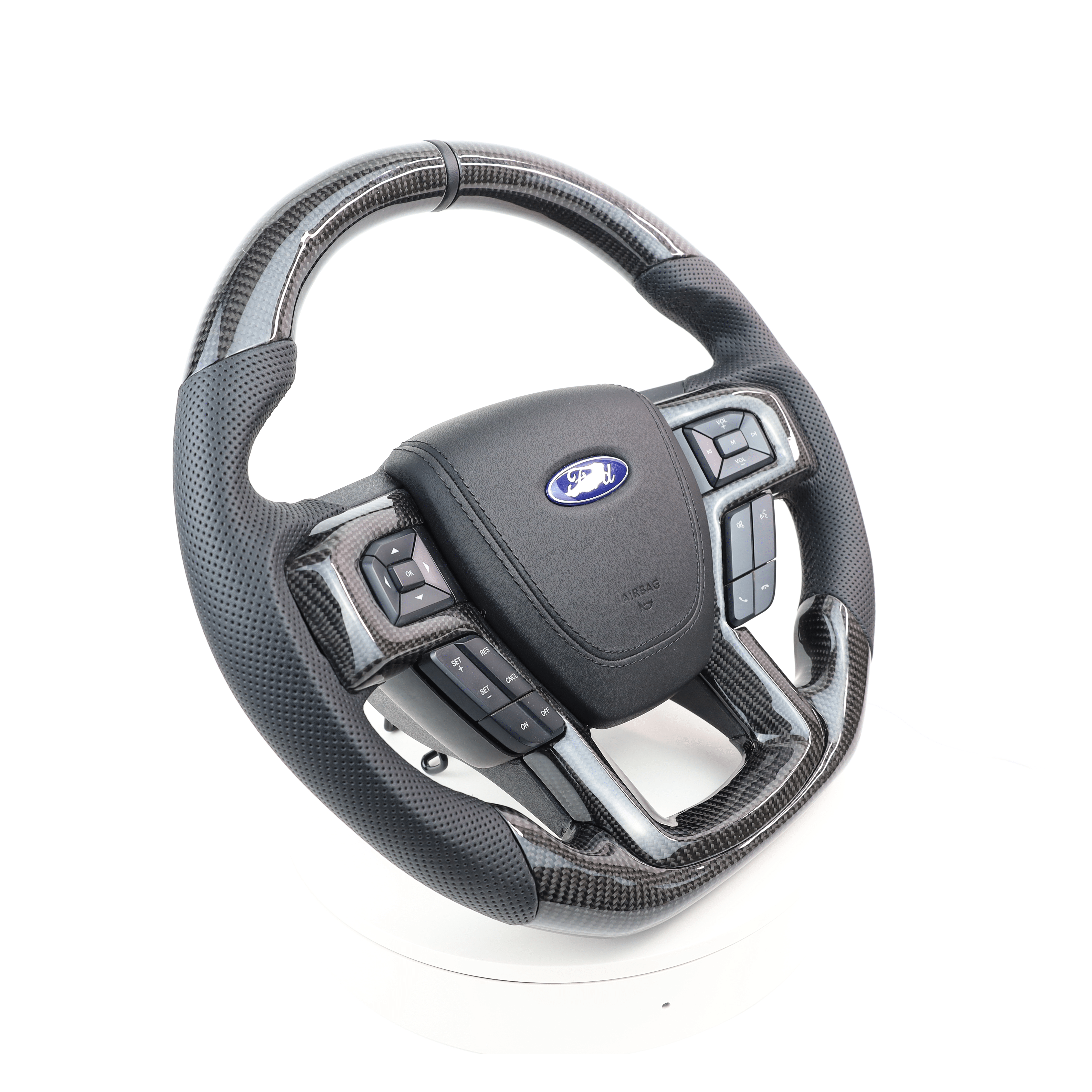 Carbon Clutch 2016+ FORD F150 Carbon Fiber Steering wheel