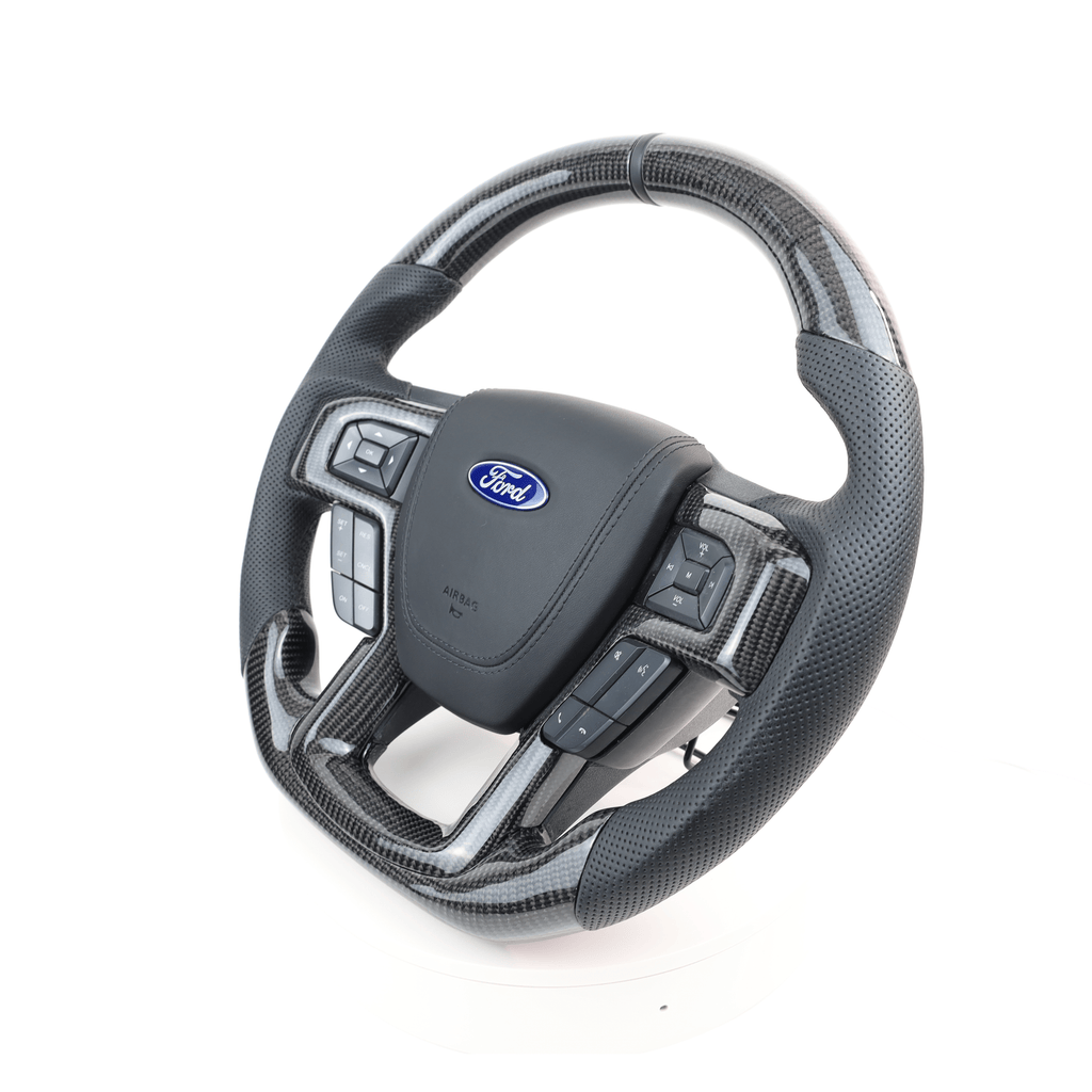 Carbon Clutch 2016+ FORD F150 Carbon Fiber Steering wheel