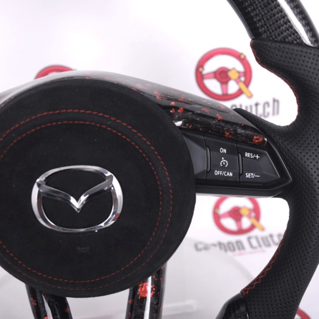Carbon Clutch 2016+ Mazda 6 Custom Carbon Fiber Steering Wheel